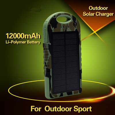 Φτηνός ηλιακός κινητός τηλεφωνικός φορτιστής 10000mAh ηλιακός φορτιστής